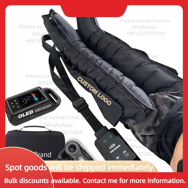 Sequential Compression Therapy System Sports Massage Machine Leg Recovery Massager air Compression Boots for Circulation