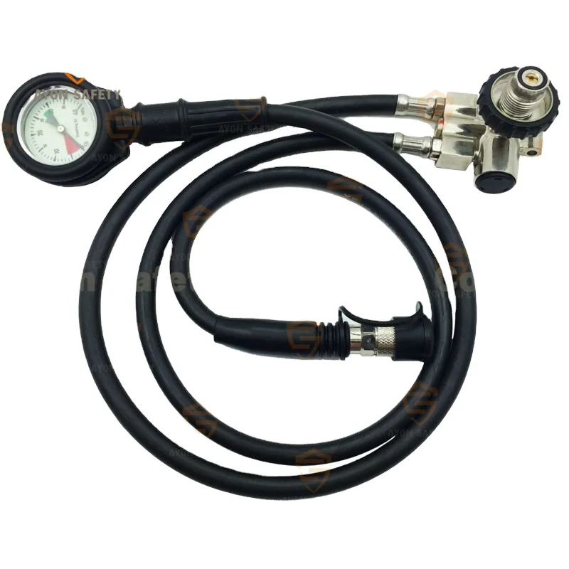 

Strong Hardy Perfect Material Pressure Reducer Regulator for SCBA with Hose for Firemen Industry