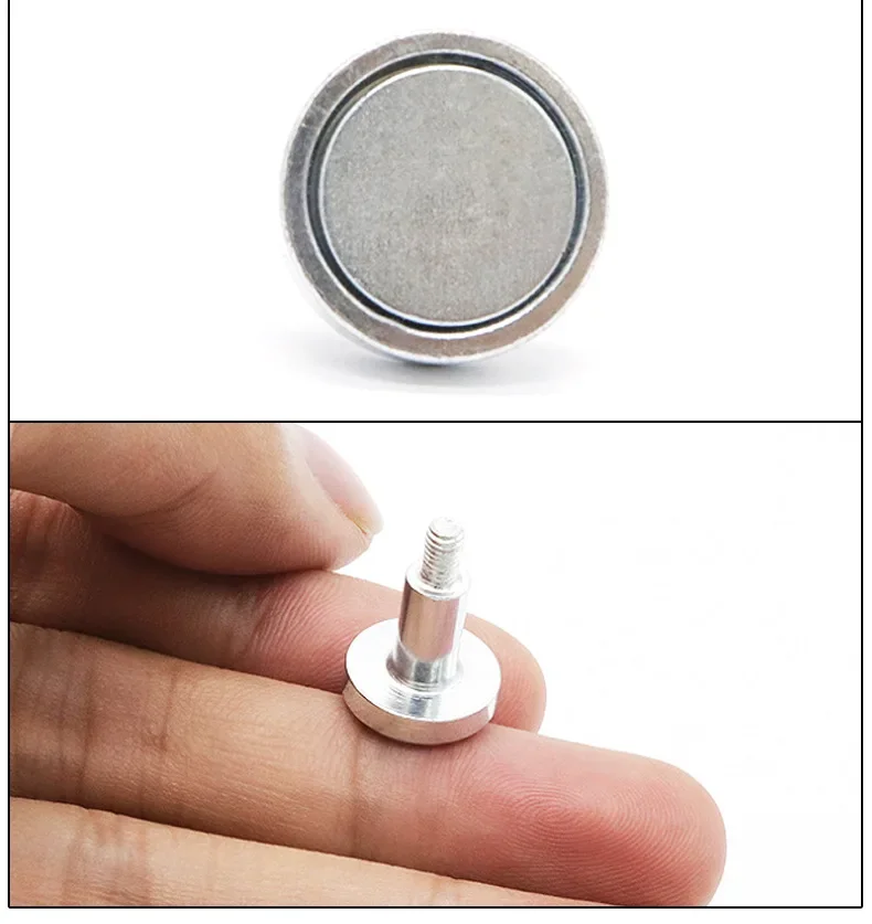 10 ~ 100 stücke 1317-M3/M4 Außerhalb Gewinde Magnet Schraube Led-anzeige Modul Magnetische Schraube Magnet Schrauben Für Indoor led-anzeige Module – Detail 6