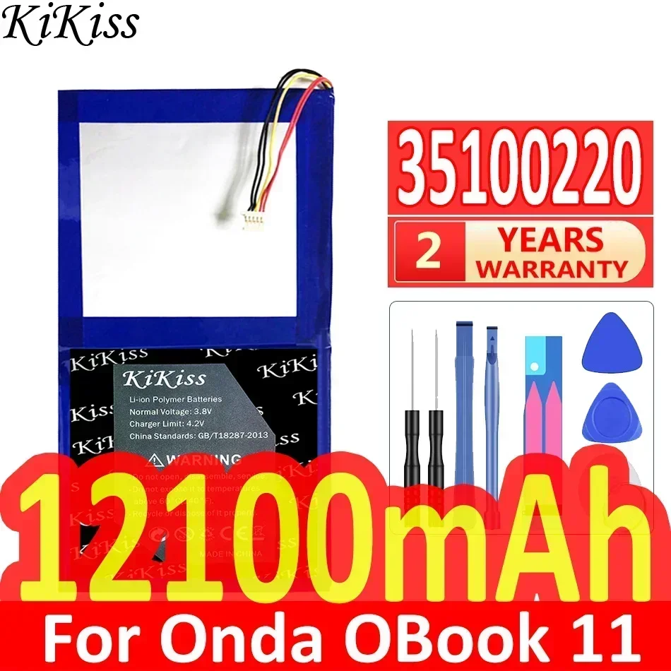 

Аккумулятор KiKiss 12100 мАч 35100220 (OBook11) Для ноутбука Onda OBook 11