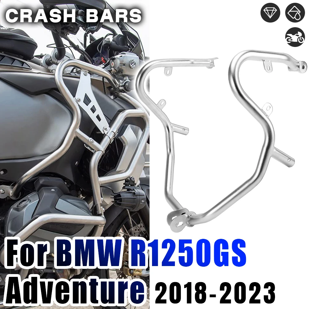 

Для BMW R1250GS ADV R 1250 GS Adventure R1250GSA 2019-2024 мотоциклетные верхние удлинители краш-бар, защита двигателя, бампер, защита