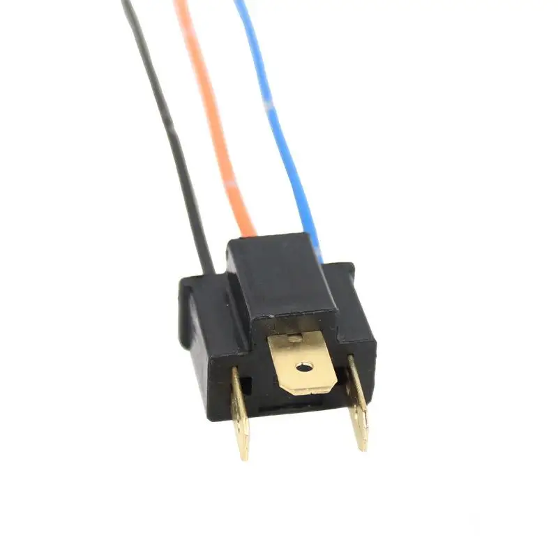 

2/4 шт. автомобильный адаптер-разъем для фар и противотуманных фар, клеммная колодка для лампы H4, штекерный разъем-адаптер