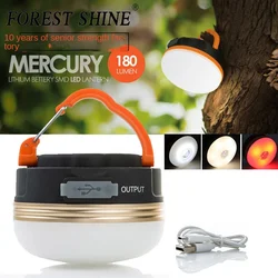 Camping Led Tent Light Home Emergency Light USB Charging Camping Lantern with Magnet Hanging Campsite Lamp