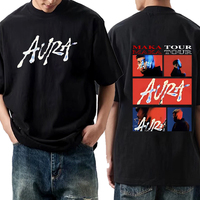 Rapper Maka Aura 2025 Tour Merch T Shirts  men women Oversized 100% Cotton Hot sale short sleeve Summer  Unisex plus size tops