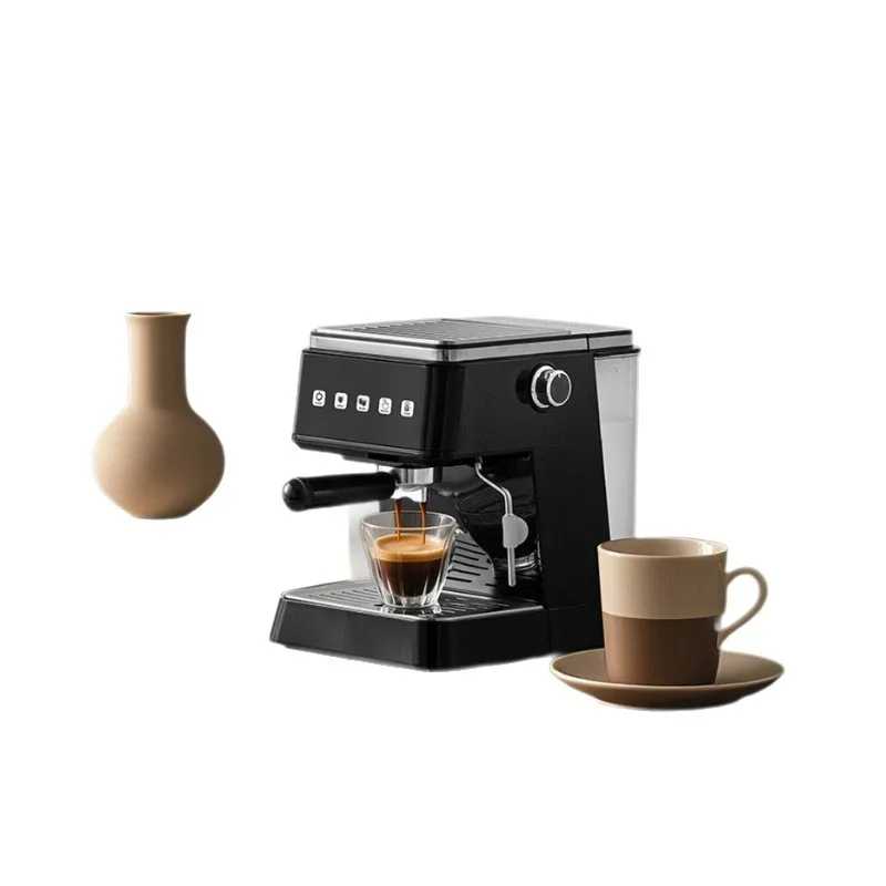 

Household, semi-automatic high-pressure steam, milk foam, hot and cold double extraction, integrated grinding, espresso machine