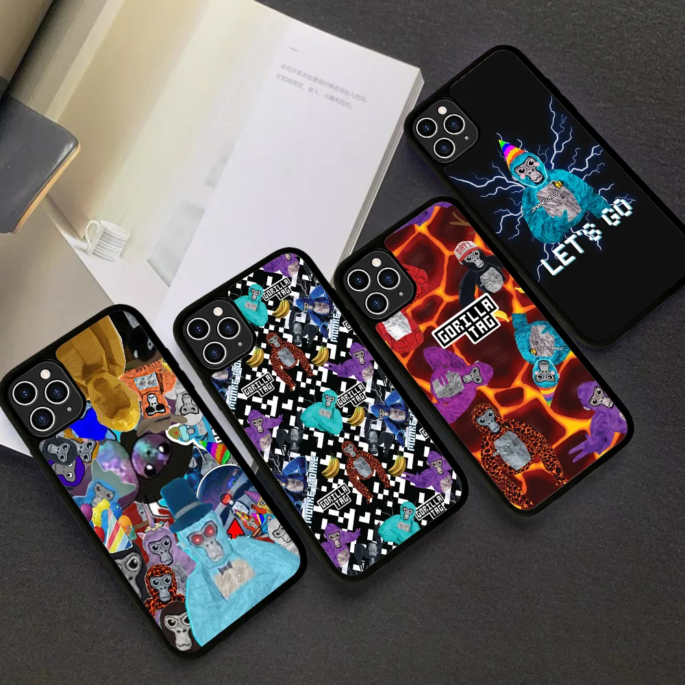 

Gorilla Tag Jmancurly Monke Merch Phone Case Silicone PC+TPU For Samsung S10 20 30 22 23 24 Plus Lite Ultra Cover