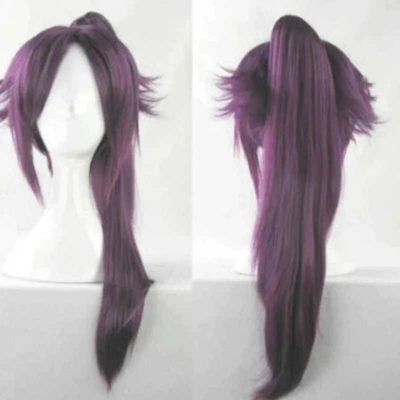 Anime Bleach Shihouin Yoruichi Cosplay Costume Black Jumpsuits Uniform Scarf Wig Adult Woman Sexy Carnival Halloween Suit view 6