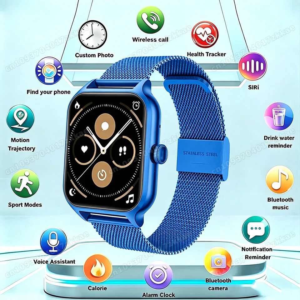 Ola Esporte Outdoor Smartwatch Herzfrequenz- und Schlafüberwachung Blutdruckmessung Kabellose Sprachanrufe Kamerasteuerung Sport-Smartwatch