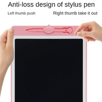 12 Inch LCD Handwriting Board Shell Graffiti Hand-Color Writing Board Eye Protection Drawing Board,Light Blue Easy To Use