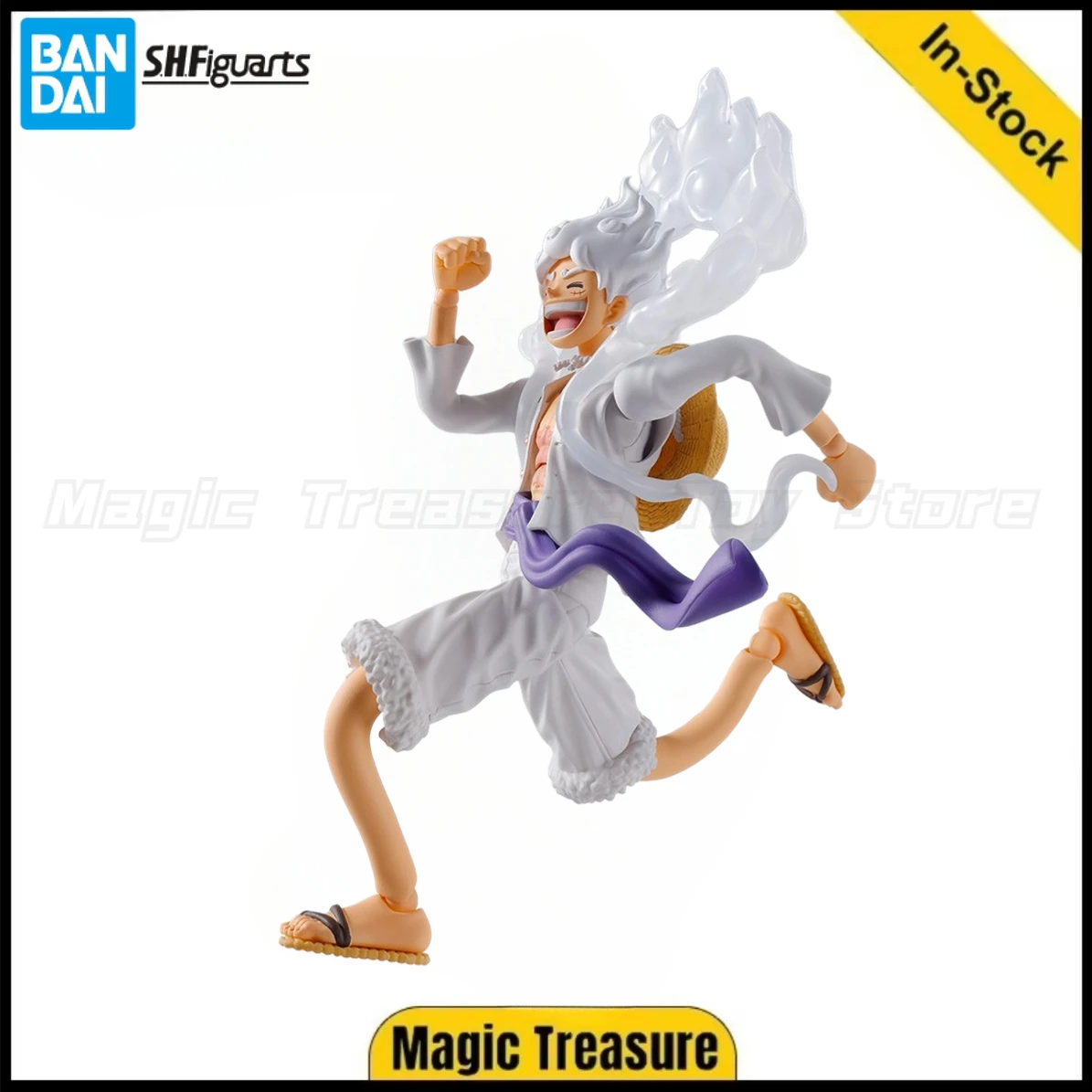 

【In Stock】 Original BANDAI SPIRITS S.H.Figuarts ONE PIECE Monkey D. Luffy GEAR5 Figures Animation Ornaments Collection Gifts