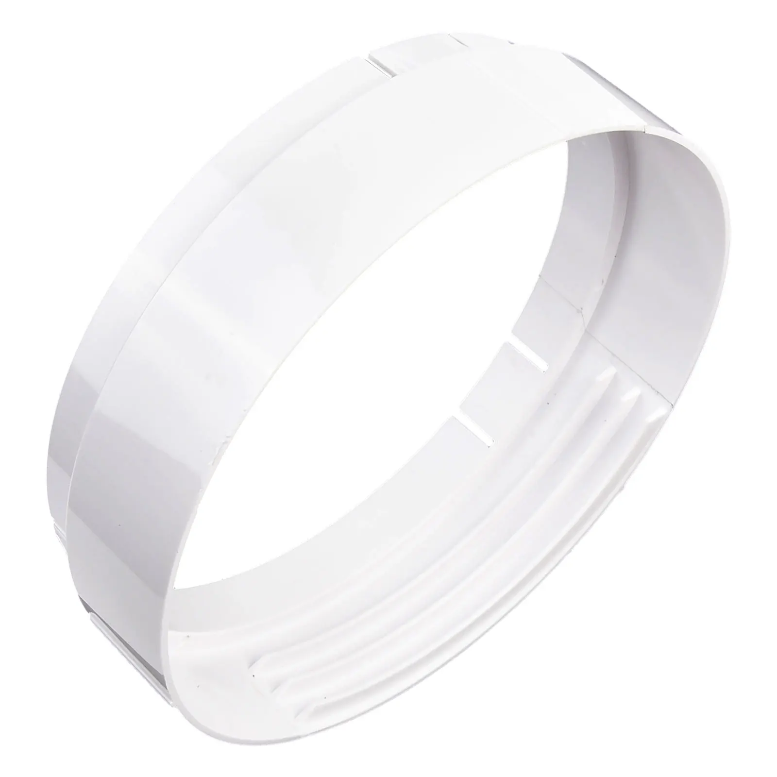 15cm Diameter Circular Mobile AC Exhaust Duct Connector with Sealing Baffle for Panel Installation Featuring Rotatable Function