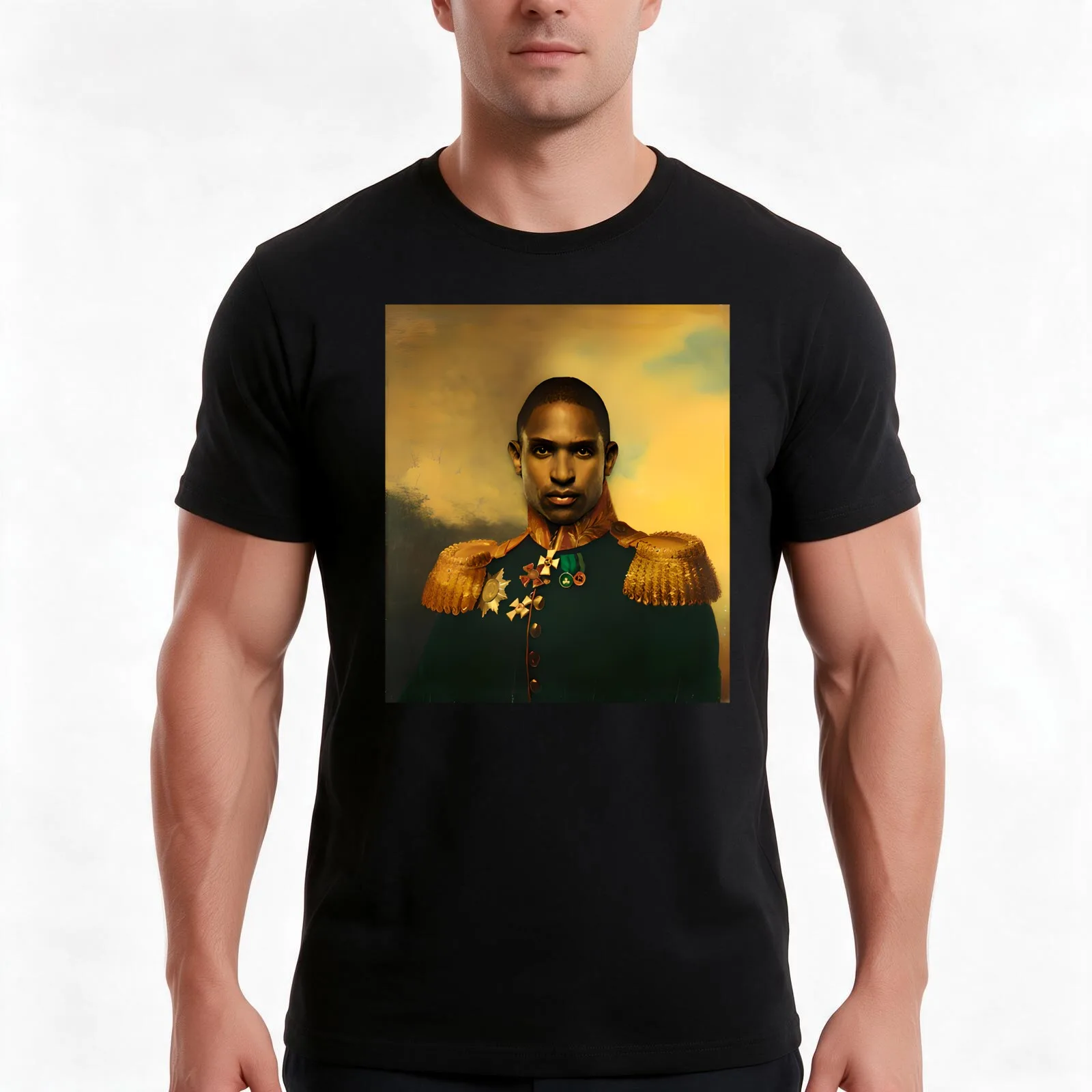 A soldier of a thousand battles T-Shirt, Summer Casual Cotton Tee, Oversized Streetwear Tops, Vintage Graphic Print, 100% Cotton