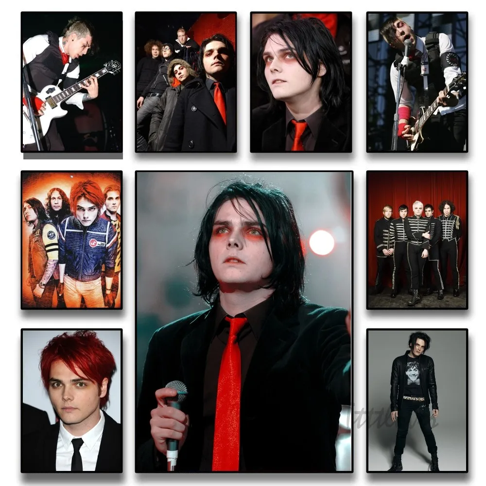 Vintage My Chemical Romance Band Classic Poster Stickers Art Wall Murals Decor Game Room Decor Gifts HD Painting