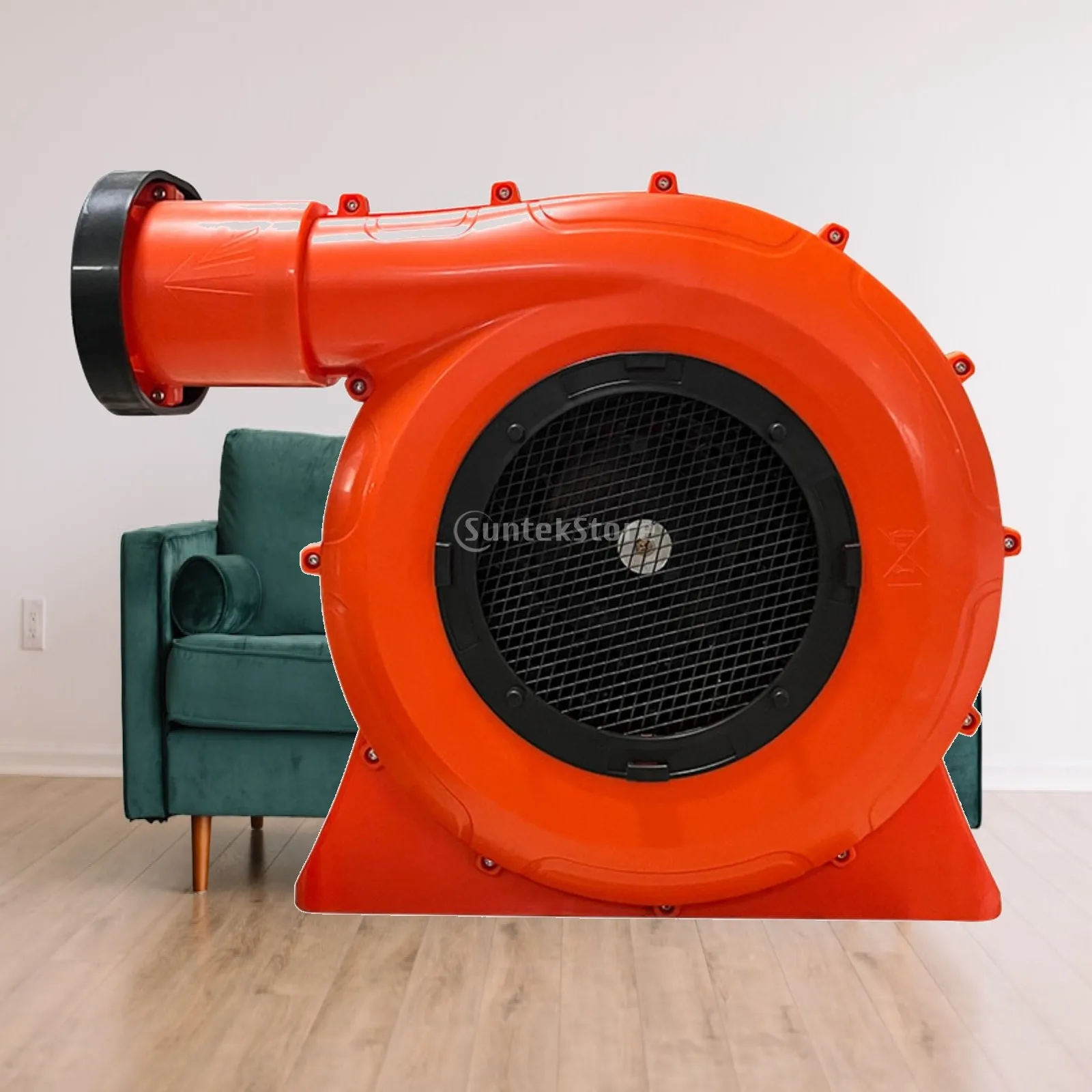 Heavy Duty Utility Blower with Side Air Outlet for Consistent Inflation Performance