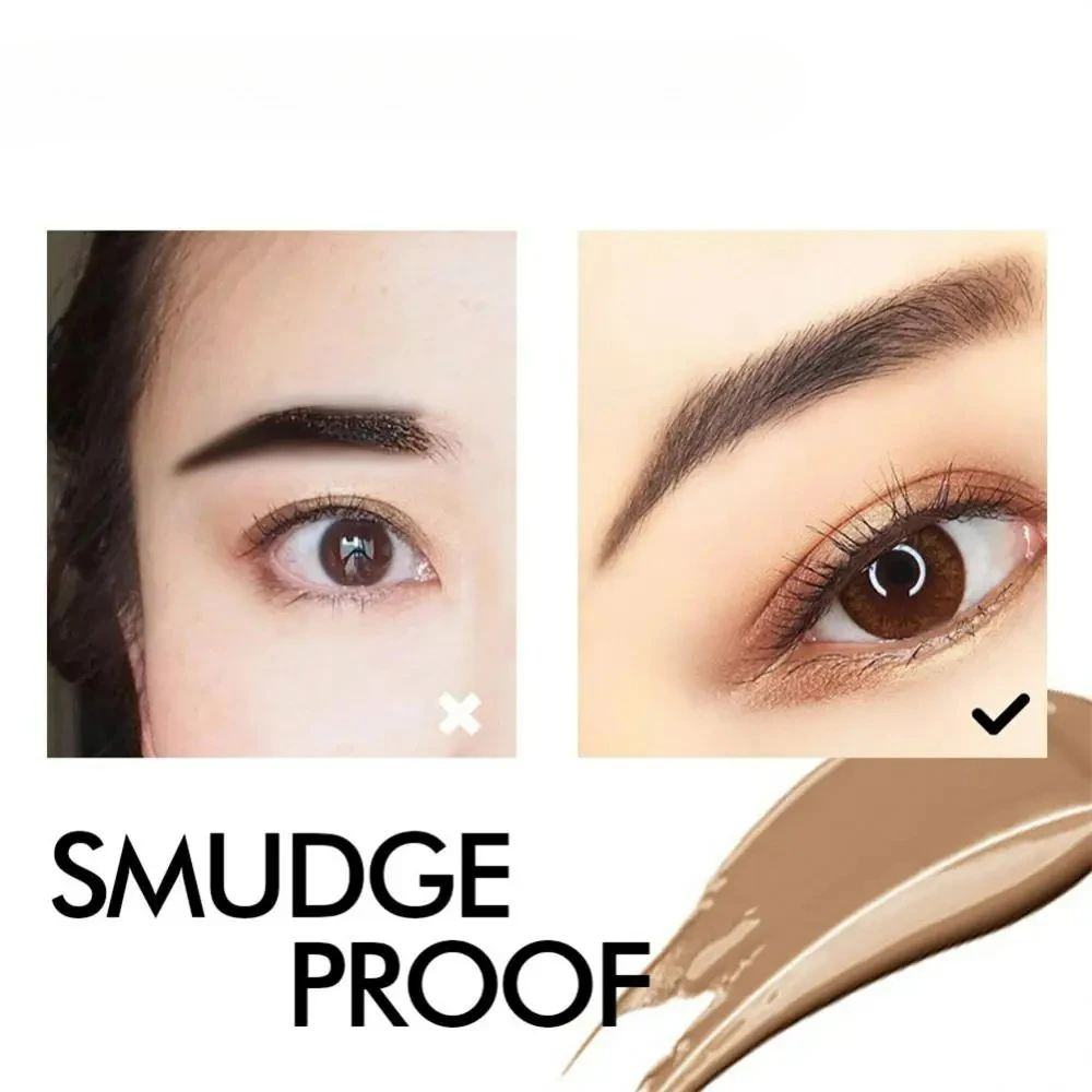 Gel à sourcils liquide, crème imperméable, teinte longue durée, maquillage, cire à sourcils lisse, cosmétique
