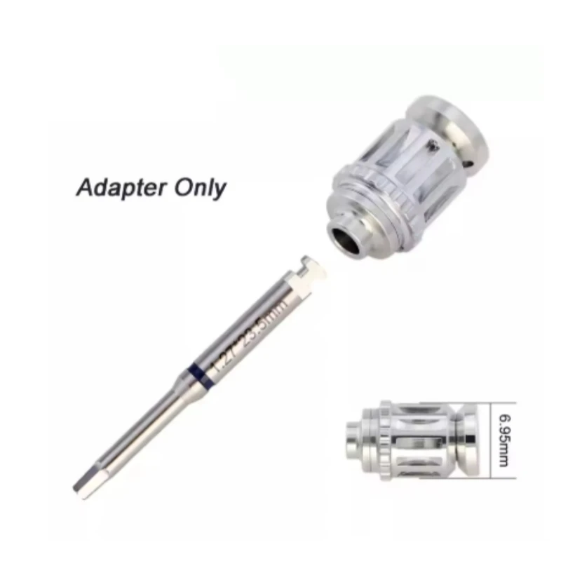 

Зубной имплантат, ручной динамометрический ключ, адаптер, отвертка с хвостовиком для отверток с защелкой, 7 мм