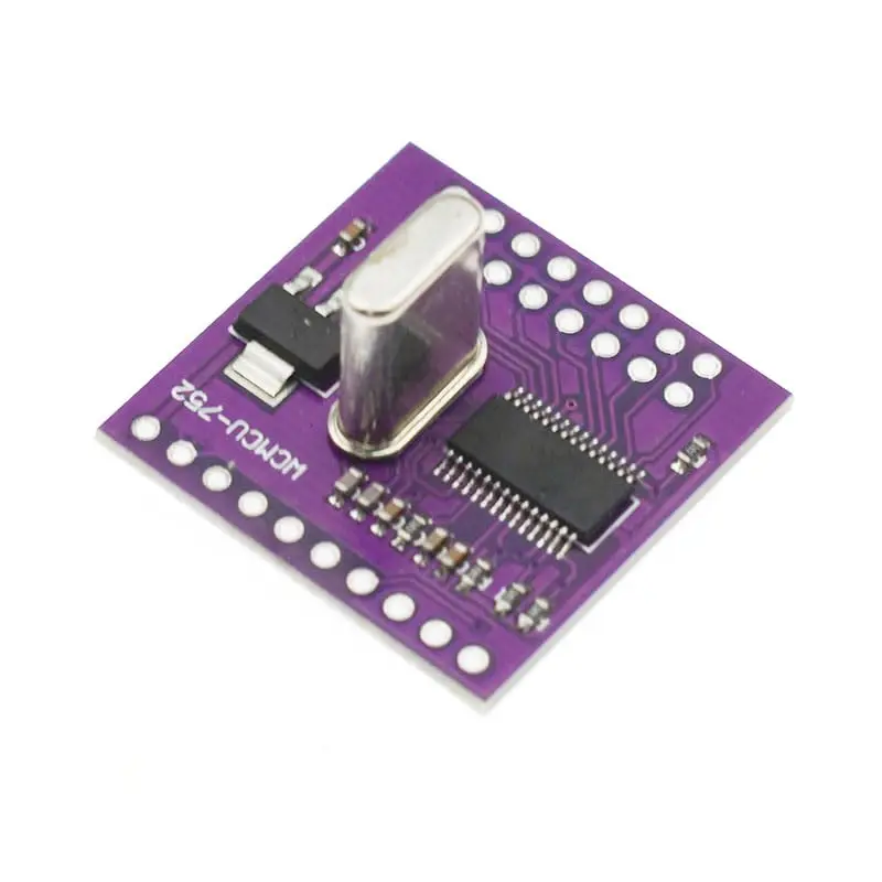 2Pcs SC16IS752 MCU-752 Bus Interface to Dual Channel UART Conversion Module