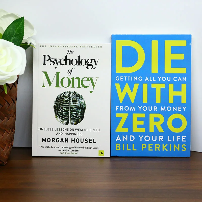 

《The Psychology of Money》+《Die With Zero》A Dual-Effect Set for Finance Enthusiasts Life Planner Ideal for Chrismas holiday gift