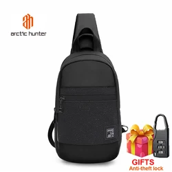 Arctic Hunter 2023 New Waterproof Single Shoulder Sports Messenger Bag Cheap Men's Single Shoulder Korean Version Anti-theft Men