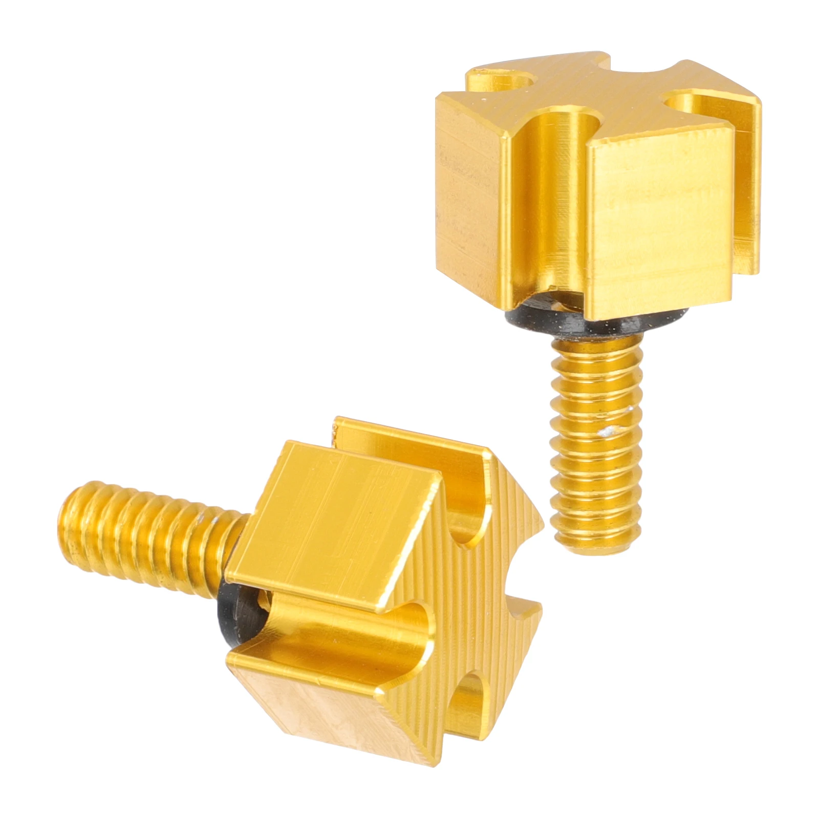 

2 Pcs Seat Screws Motor Bike Aluminum for Motorcycle Back Row Supplies Cushion Bolt Accessories Rear Seats