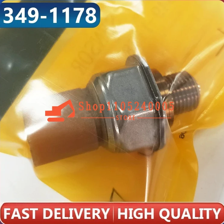 

349-1178 E345D E349D Датчик давления Common Rail высокого давления двигателя 3491178