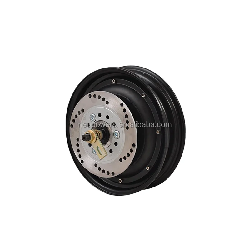 

QS Motor 10 inch 4000W 72V E-Scooter In Wheel Hub (50H) V2 Type, Brushless DC