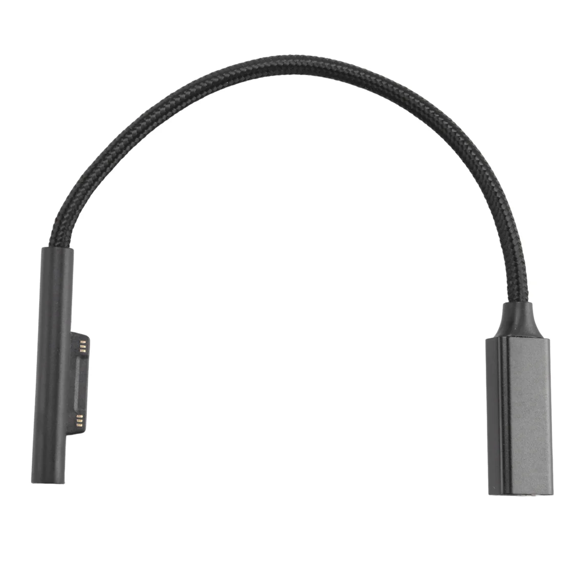 A03V نايلون مضفر للتوصيل السطحي بكابل شحن USB-C لـ Surface Pro7 Go2 Pro6 5/4/3 Surface Laptop Book