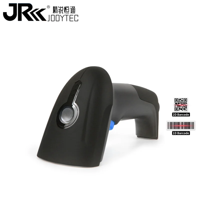 jooytec Wireless Bluetooth Barcode Scanner 2D 1D QR Code for Phone Laptop Tablet