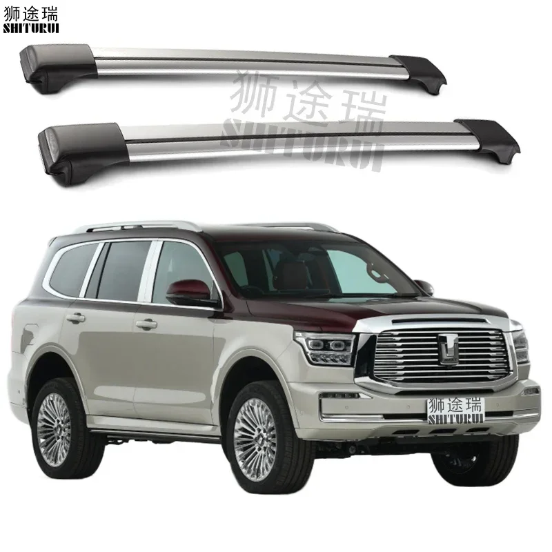 For  Great Wall GWM/ Tank 500 2022+ Aluminum Alloy Side Bars Cross Rails Roof Rack Luggage LOAD 200KG