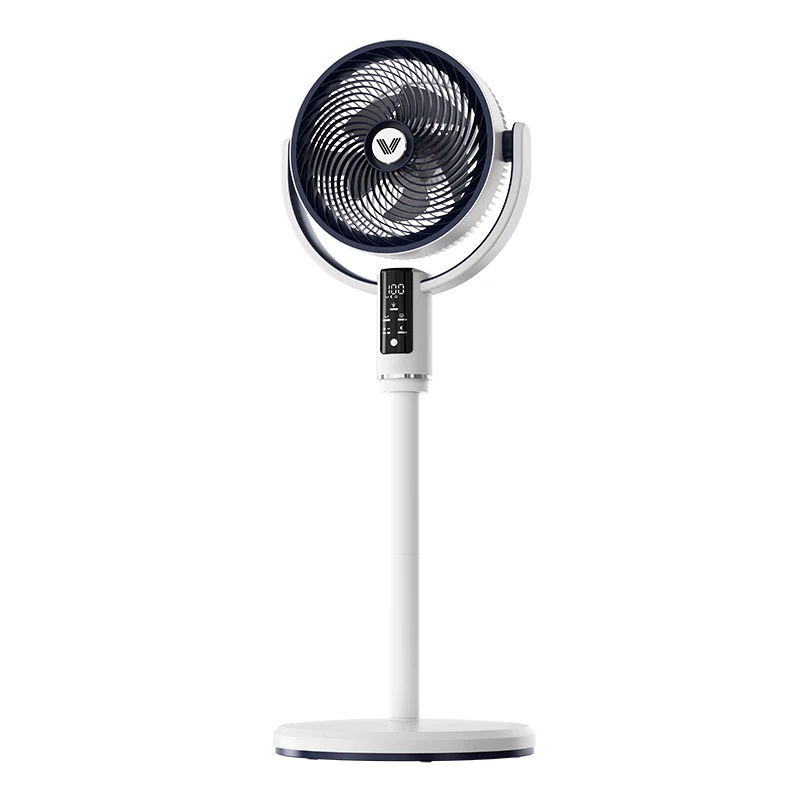 

Home Electric Air Circulation Floor Fan with Night Light 9000 Mah Silent and Super Comfortable Vertical Design for Home Use
