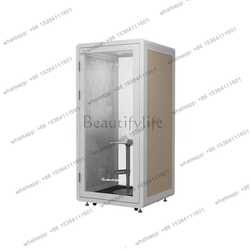 Business Office Phone Booth Soundproof Room Movable Silent Chamber Recording Studio