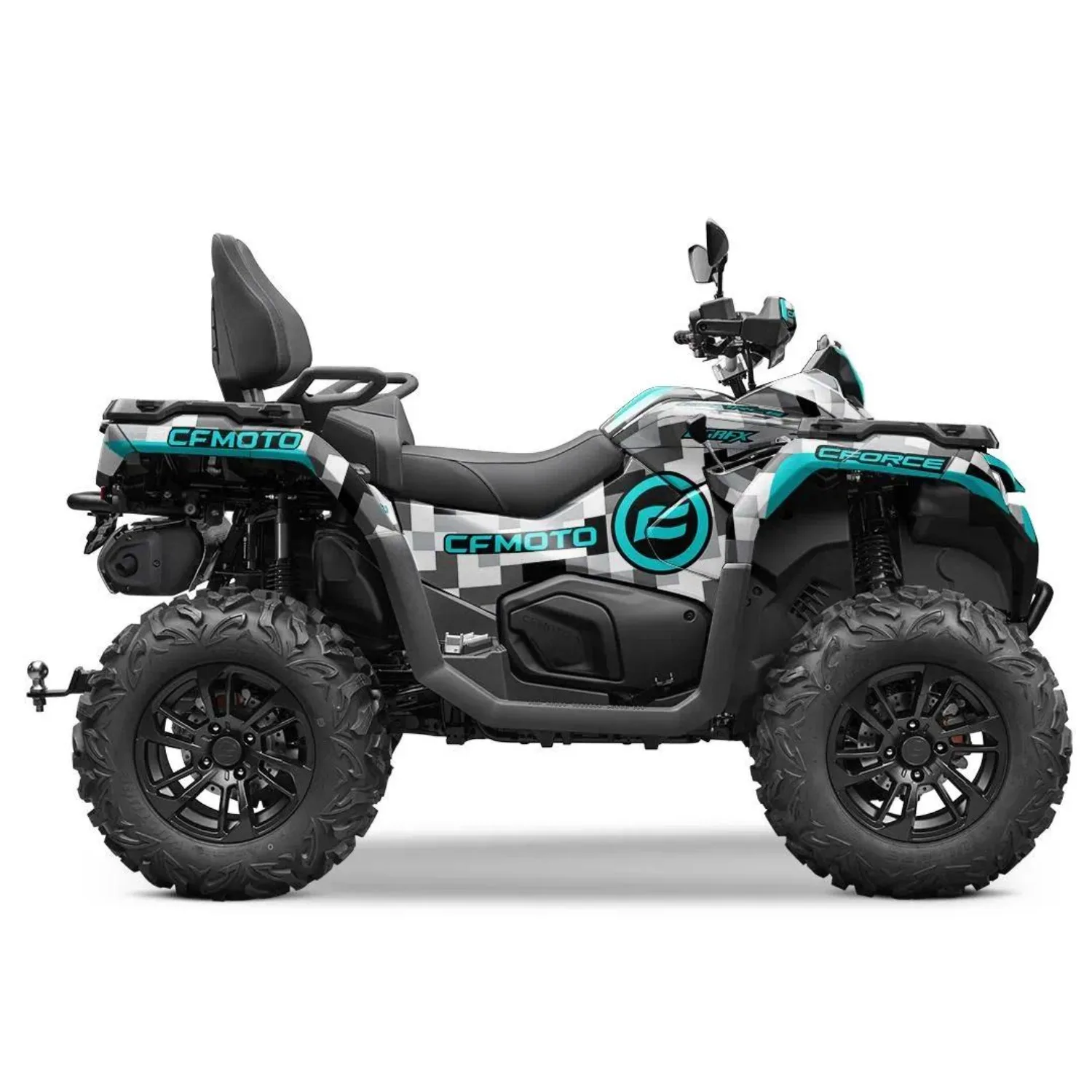 Body Fairing Sticker Decal Protective Atv 4x4 Full Graphic Kit For CFMOTO CFORCE 850 1000 TOURING/PREMIUM 2024-2026 G3 Design-16