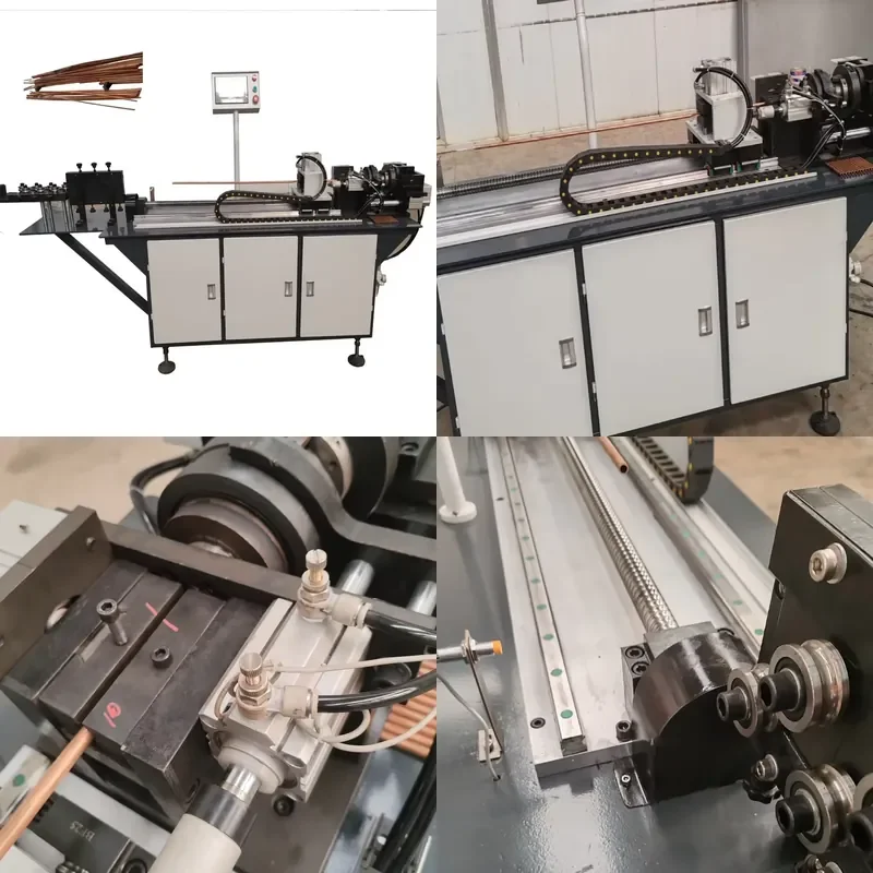 for Automatic Stainless Steel Carbon Steel Aluminum Tube Cutting Machine with Servo Motor Drive Rolling System 380V 3kW