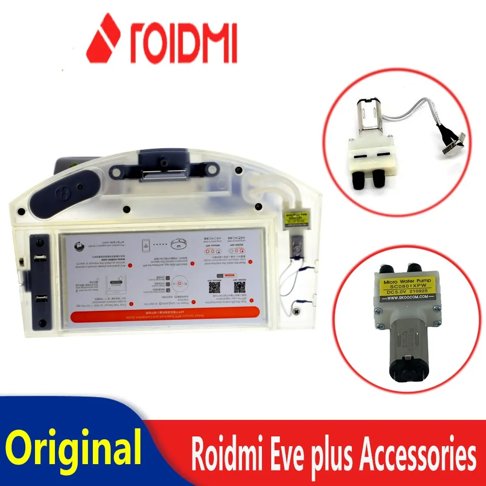 Original Roidmi Eve Plus Water Tank  Pump Motor for Uoni V980MAX V980 Plus V980pro   Repair Accessories