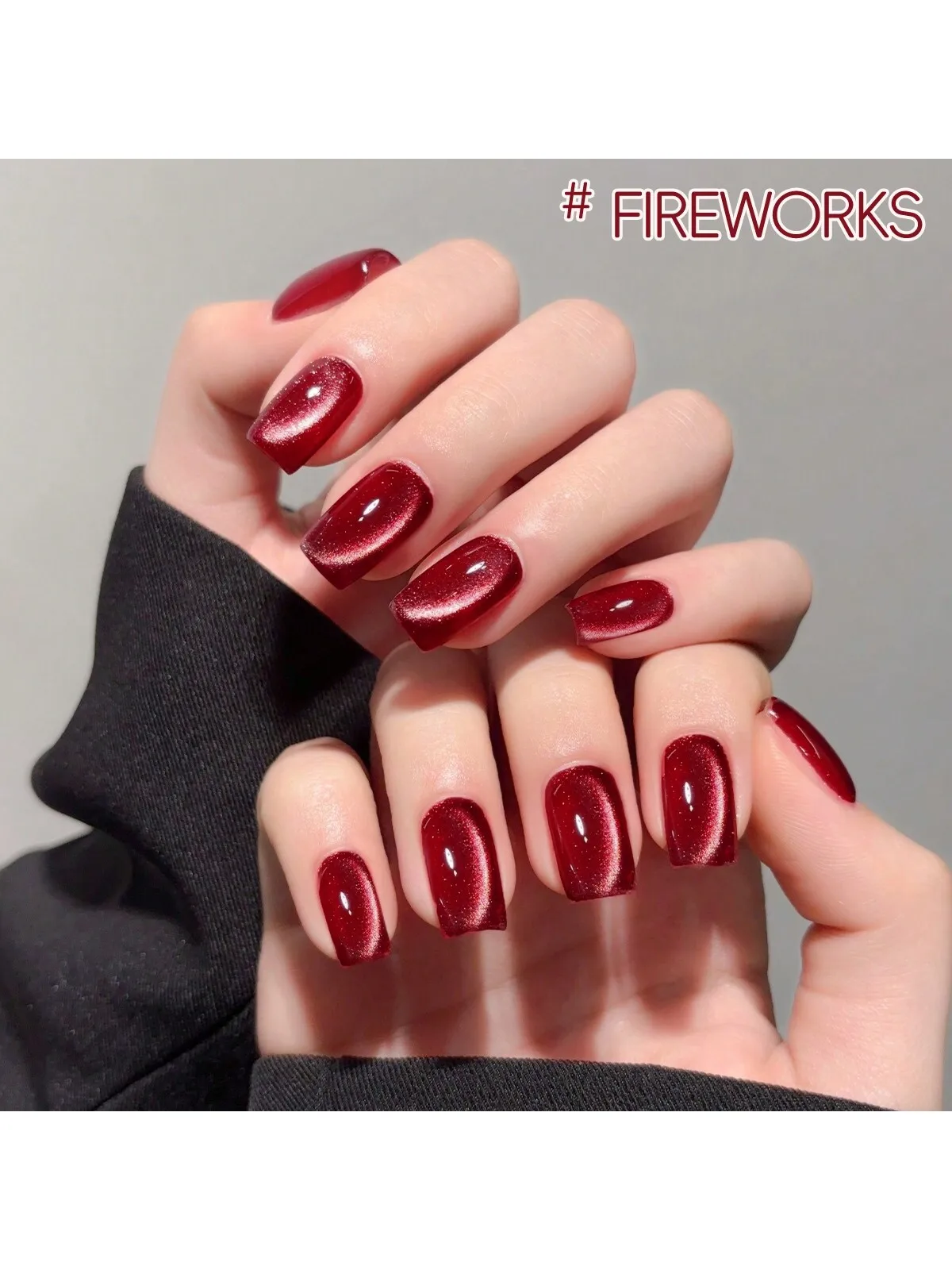 15 ミリリットル 8 色アンカラレッドシリーズジェルネイルポリッシュセット、 UV LED 浸漬マニキュア、新年のホリデー DIY マニキュアデザイン