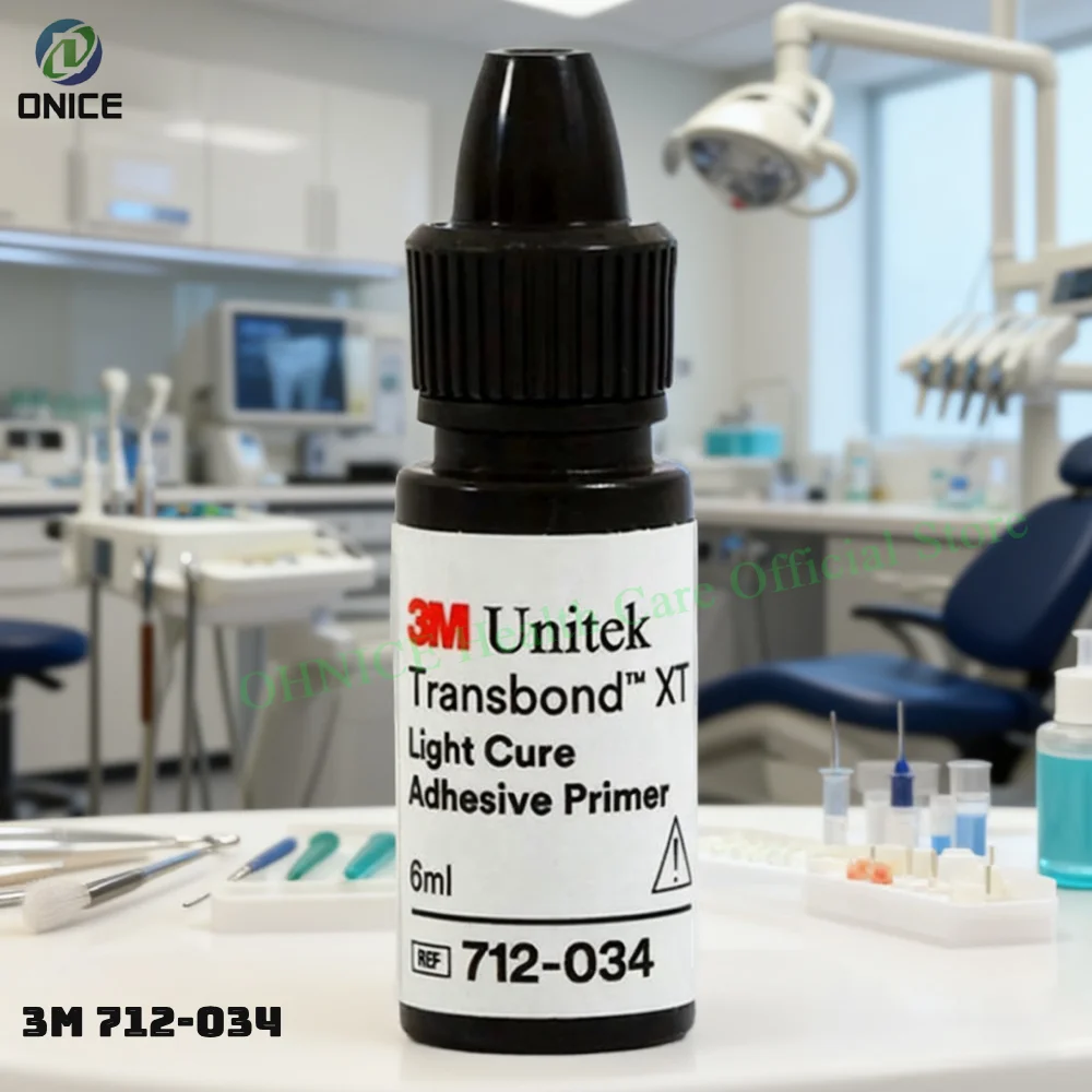 

3M Transbond XT Orthodontic Primer (712-034) – 6ml Light-Cure Bonding Adhesive for Brackets & Appliances