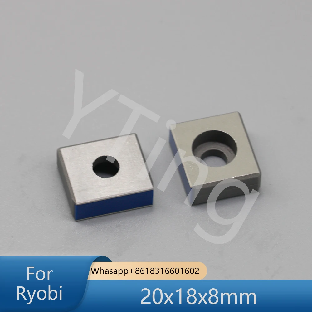 10PCS Ryobi 920 750 680 Gripper Pad With Rubber Ryobi Offset Printing Machine Parts 20x18x8mm