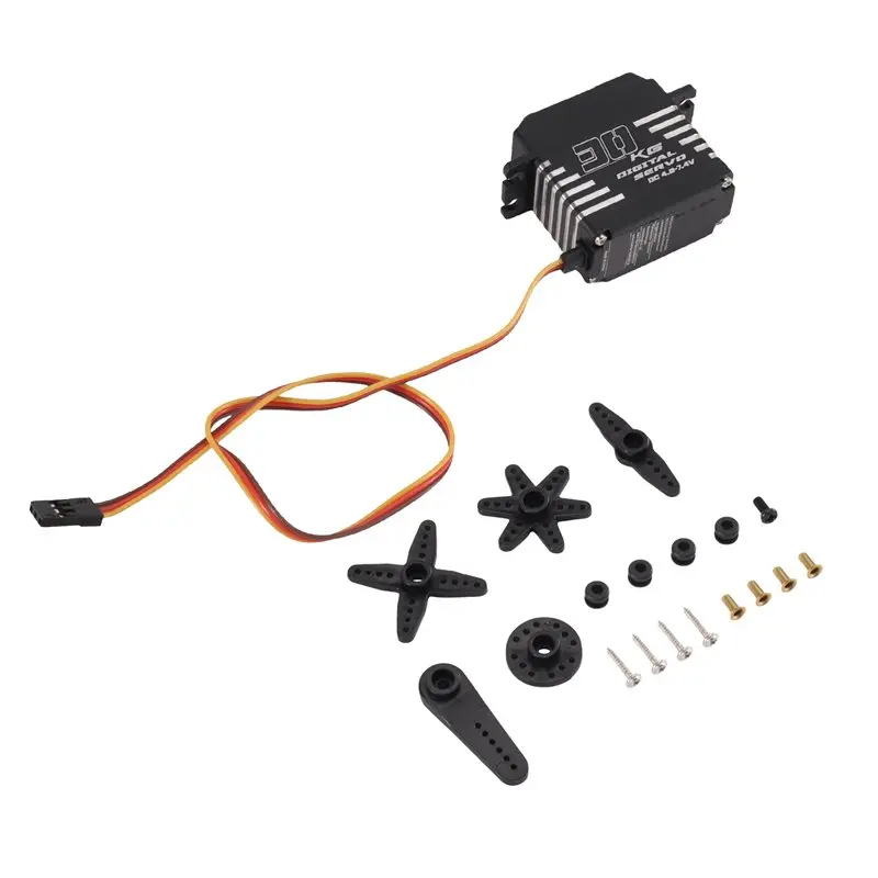 Digital Servo Micro Servo Motor For RC For RC Car Boat Metal Gear For Arduino Servo 30Kg High Torque Digital Servo Mini Servo