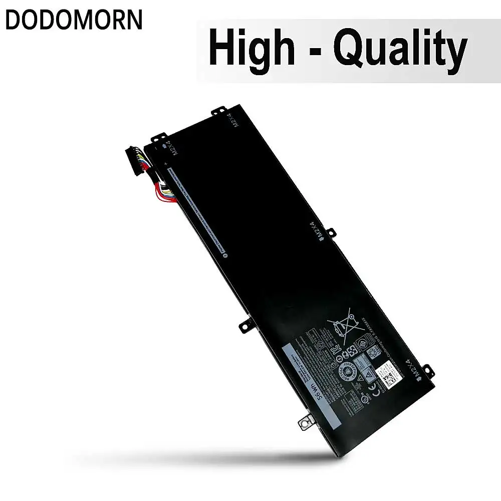 Imagem -03 - Dodomorn-rrcgw Bateria do Portátil Precisão Dell 5510 5520 5530 Xps 15 9550 9560 9570 Inspiron 7591 7590 7500 H5h20 11.4v 56wh