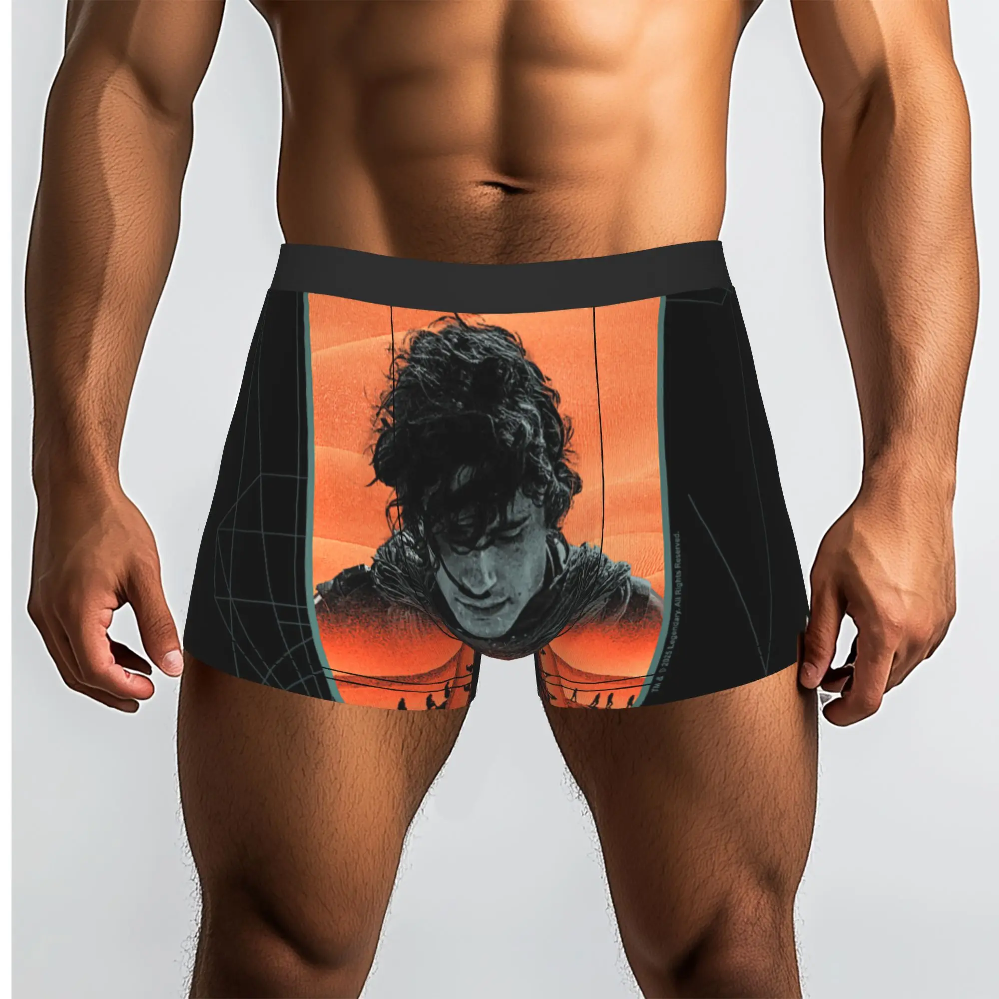 See The Future Landscape Atreides Movie DUNE Underpants Homme Panties Men's Underwear Comfortable Shorts Boxer Briefs