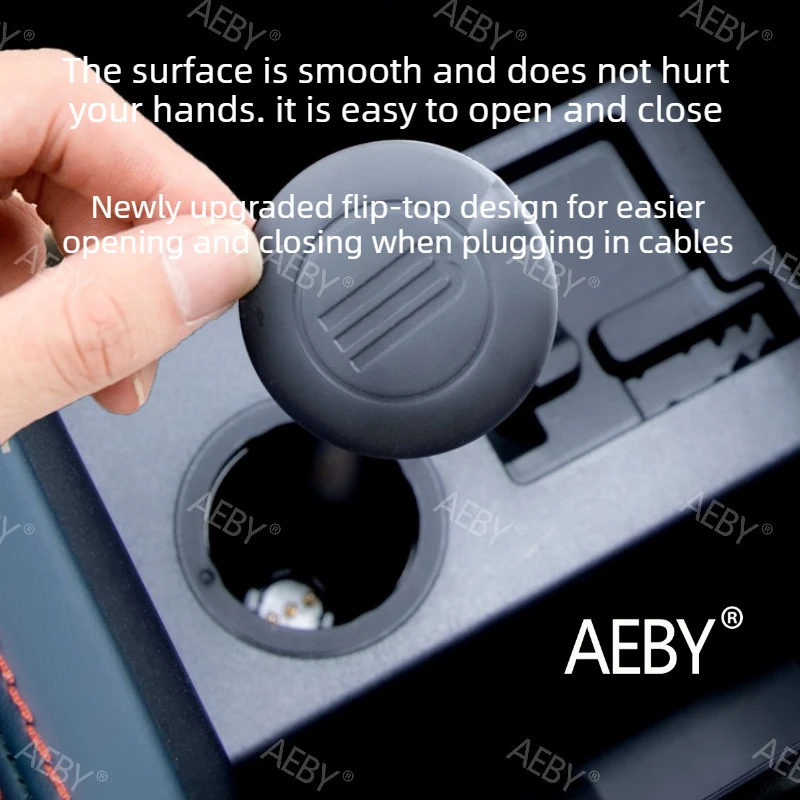 

For BYD ATTO 3 Smart Driving Editio 2022-2024 Center Armrest Charging Port Cover,Armrest box cover plug,Interior Detail