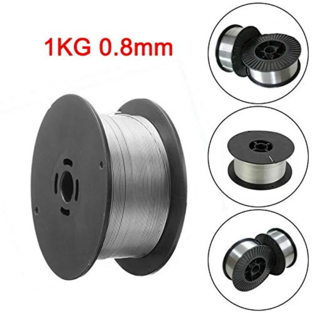 Lasmachine Accessoires Airless Koolstofstaaldraad 0.8mm/1mm Flux Gevulde Zelf Afgeschermde Ijzer Lasdraad voor DIY Reparatie