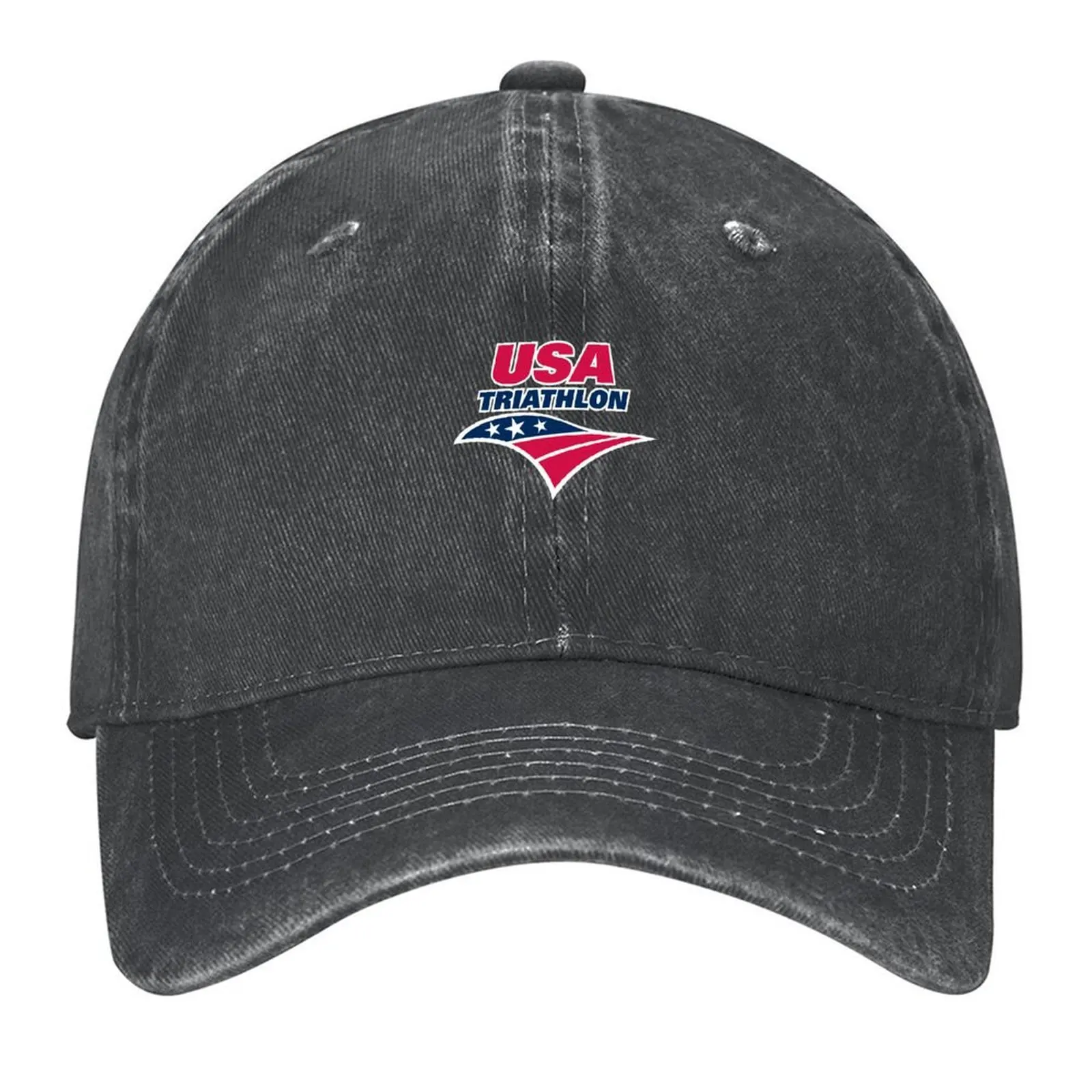 

USA Triathlon Baseball Cap New In Hat Vintage Anime Hat Military Tactical Cap Mens Hats Women's