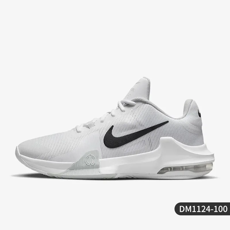 Nike Offizielle Original Air Max Impact 4 gepolsterte Basketballschuhe für Herren DM1124-100 3
