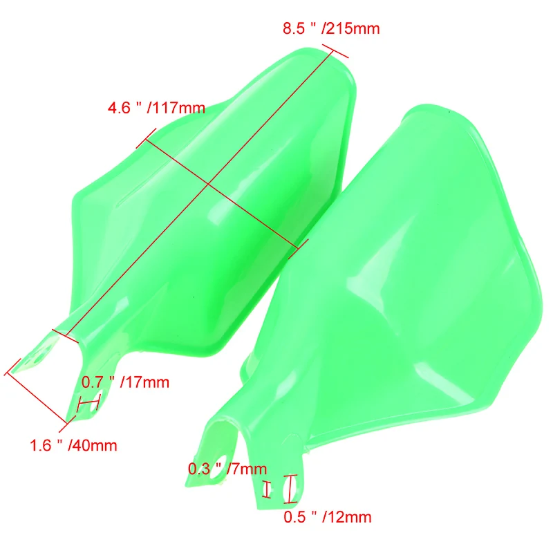 Motorcycle Handguards Shield Windproof Universal for Honda Kawasaki Yamaha Suzuki Dirt Bike Motocross Hand Guards Protector Gear