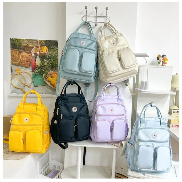 

Водостойкая школьная сумка Oxford с несколькими отделениями и большой вместительностью, легкий ручной рюкзак с несколькими карманами