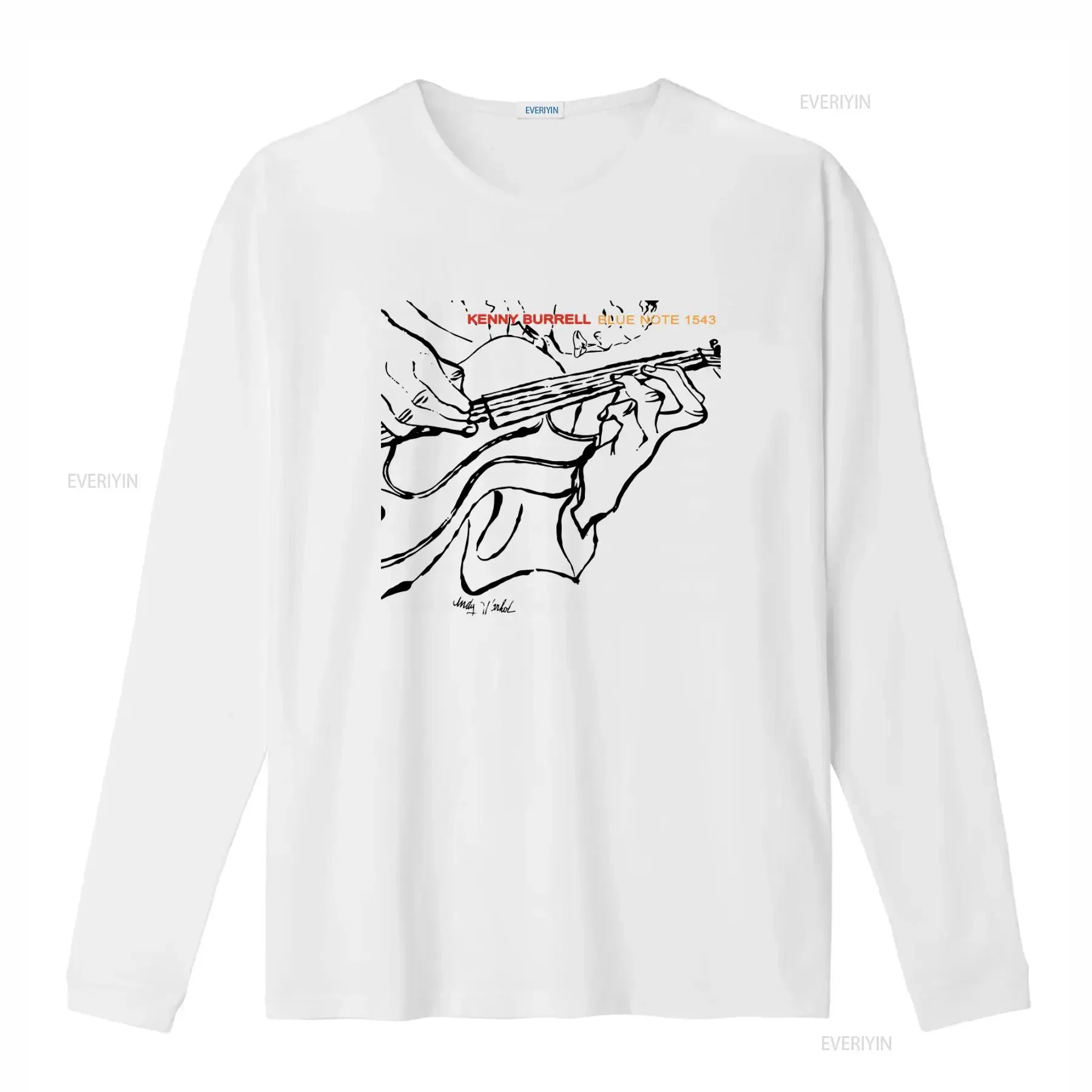 Kenny Burrell Blue Note Jazz LP Cover Art T Shirt Midnight Design with John Coltrane Vibes vintage Washed Unisex Comfortable