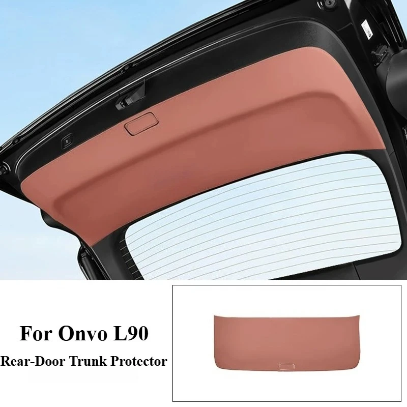 For Onvo L90 Rear‑Door Trunk Protector Anti‑Collision Sticker Scratch‑Resistant Custom Precise Fit Interior Mod Accessories