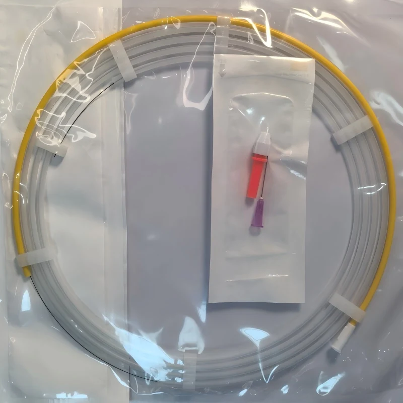 Veterinary OEM Factory 0.014inch 190cm Hydrophilic Nitinol Hybrid Core PTA BTK Crossing Guide Wire CE ISO