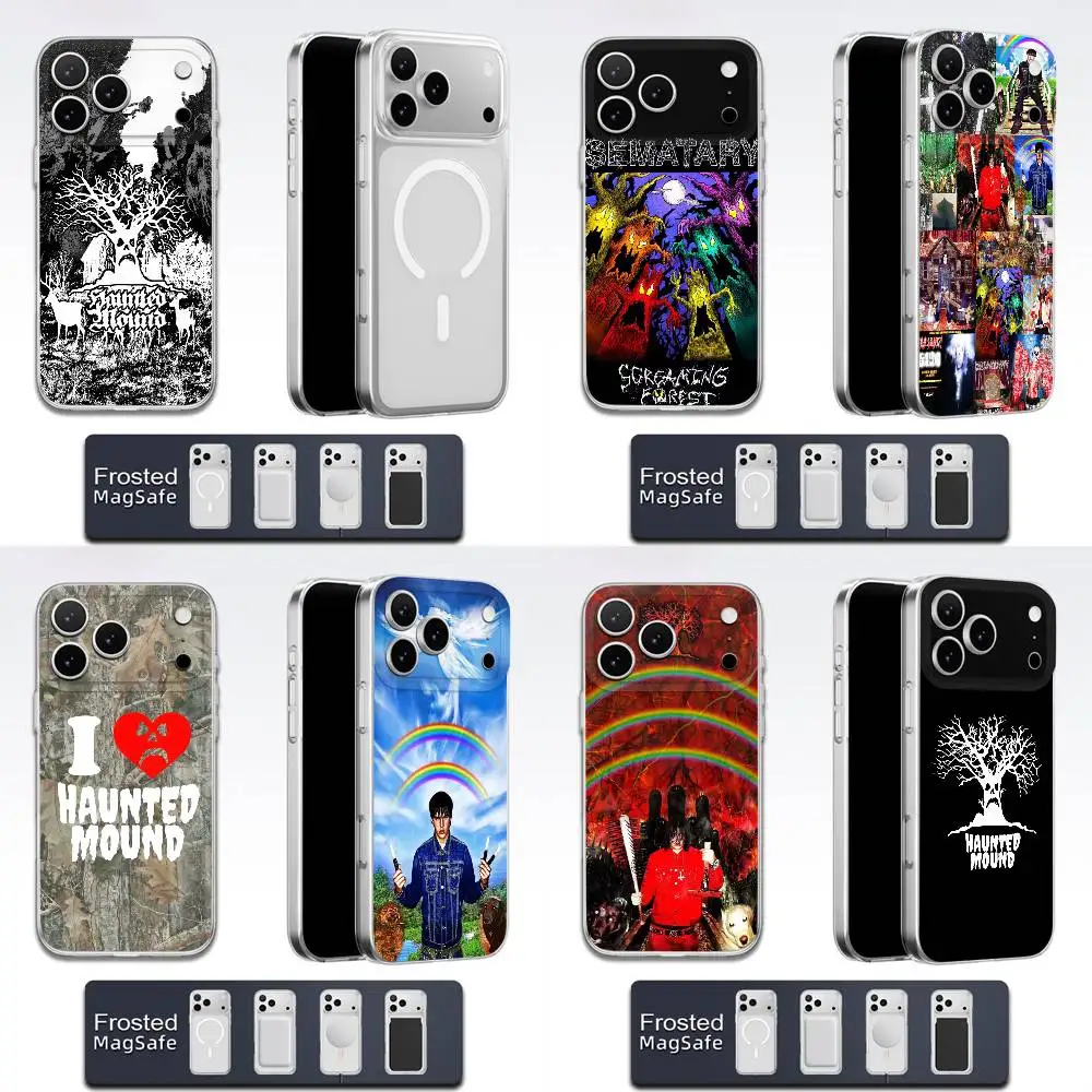 S-Sematary SCREAMING FOREST RB3 Phone Case For iPhone 17,16,15,14,13,12,11,Pro,Max,Plus,E,Air,Mini Magsafe Frosted Transparent